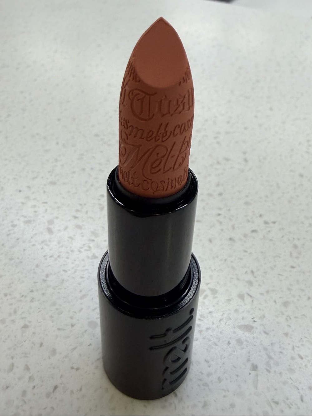Melt Cosmetics NoODS Embossed Ultra Matte lipstick-PAULINA